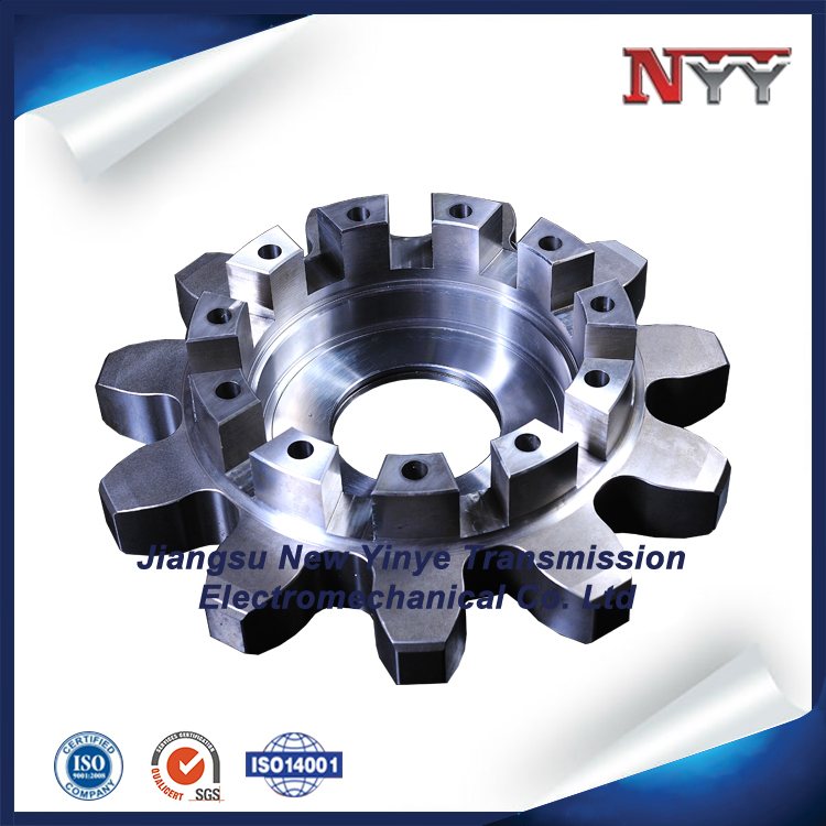 Mining machinery running wheels